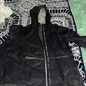 Adidas Black Zip-Up Running Jacket